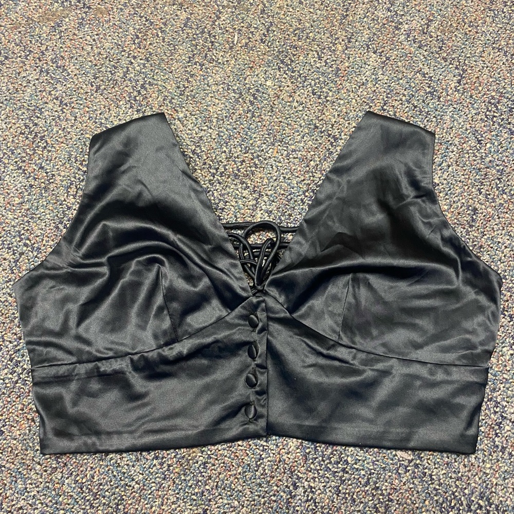 free people intimately satin cami top!